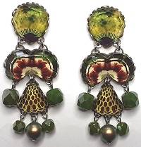 Ayala Bar Green Meadow Earrings