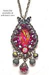 Ayala Bar Crimson Flame Pendant Necklace