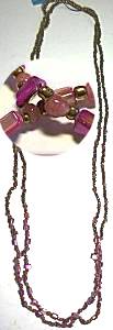 About Color LONG Pink Necklace