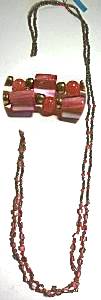 About Color LONG Red Necklace