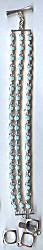 Acleoni Turquoise Triple Strand Bracelet