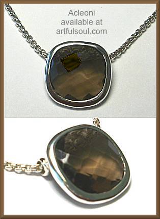 Acleoni Smoky Quartz Necklace