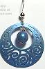 Adajio Cool Blue Filigree Earrings