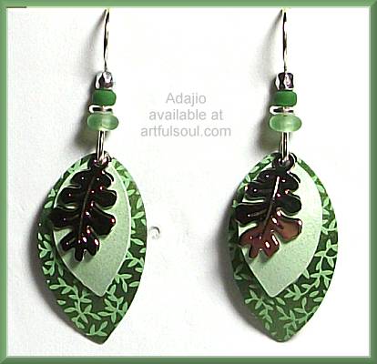Adajio Fresh Leaves Earrings