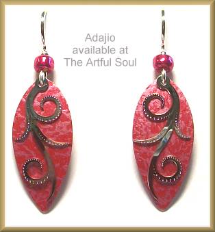 Adajio Rose Flourish Earrings