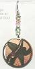 Adajio Eching Over Peach Earrings