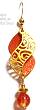 Adajio Autumn Orange Helix Earrings