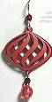 Adajio Rose Red Balloon Earrings