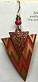 Adajio Copper/Orange Bargello Earrings