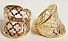 AHC Club Ring in Clear/Gold