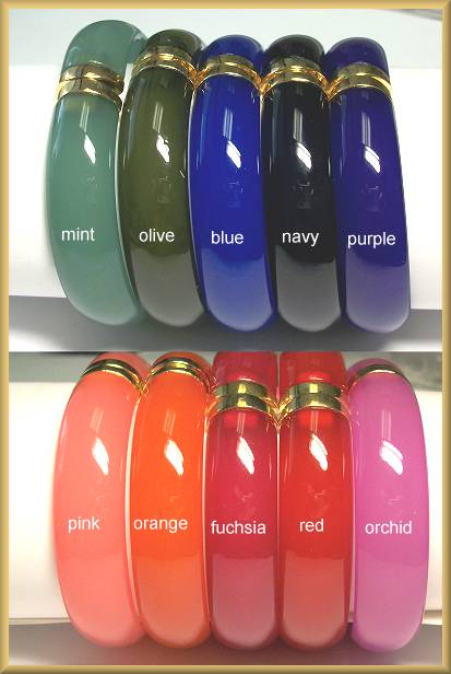 AHC Resin Bangle Colors