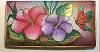 Anuschka Hawaiian Hibiscus 2-Fold Slim Wallet