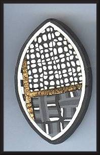 Artful Black&White Geometrics Pin
