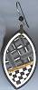 Artful Black&White Geometrics Earrings