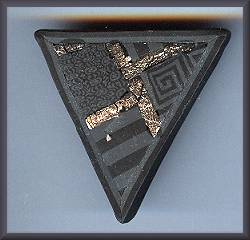 Artful Charcoal Geometrics Pin