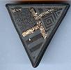 Artful Charcoal Geometrics Pin