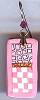Artful Fuschia Geometrics Earrings