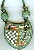 Artful Green Berry Geometrics Pendant