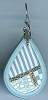 Artful Light Blue Geometrics Earrings