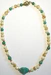 Artful Turquoise/MotherOfPearl Necklace