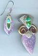 Artful Lavender/Green Pin Set