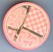 Artful Pink Geometrics Pin