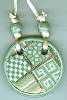 Artful Sea Green Geometrics Pendant