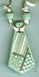 Artful Sea Green Geometrics Pendant