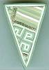 Artful Sea Green Geometrics Pin