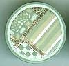 Artful Sea Green Geometrics Earrings