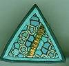 Artful Turquoise Geometrics Earrings