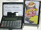 Audrey Card Case and Calculator in Reading in Yellow