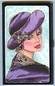 Audrey Card Case in Purple