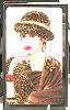 Audrey Card Case in Leopard Lady