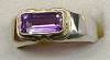 Steven Battelle Amethyst Ring