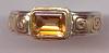 Battelle Citrine Ring
