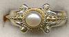 Battelle 18kt/SS Pearl Ring