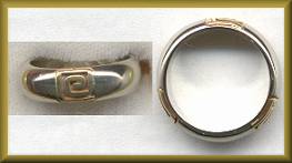 Battelle 14kt White/18kt Yellow Gold Ring (Retired)