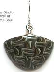 Blue Bus Africa Mountain Dangle Earrings