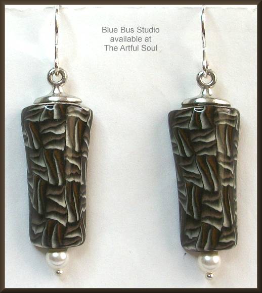Blue Bus Africa Pearl Delta Earrings