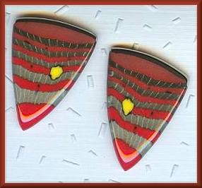 Blue Bus Ember Post Earrings (Retired)