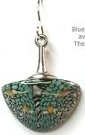 Blue Bus Alpine Swan Dangle Earrings