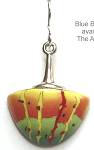 Blue Bus Parrot Swan Dangle Earrings