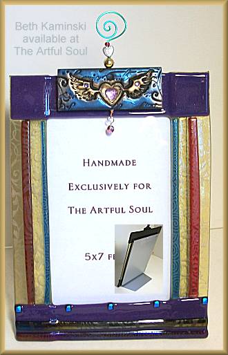 Beth Kaminski Winged Heart Photo Frame
