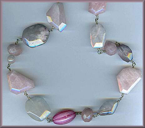 Brynn Rose Quartz Necklace