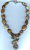 Brynn Pietersite Browns Necklace