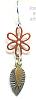 Brinton Copper Flower Earrings