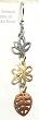 Brinton TriMetal Floral Earrings