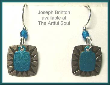 Brinton Turquoise ZigZag Earrings