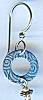 Brinton Small Blue Ring Earrings